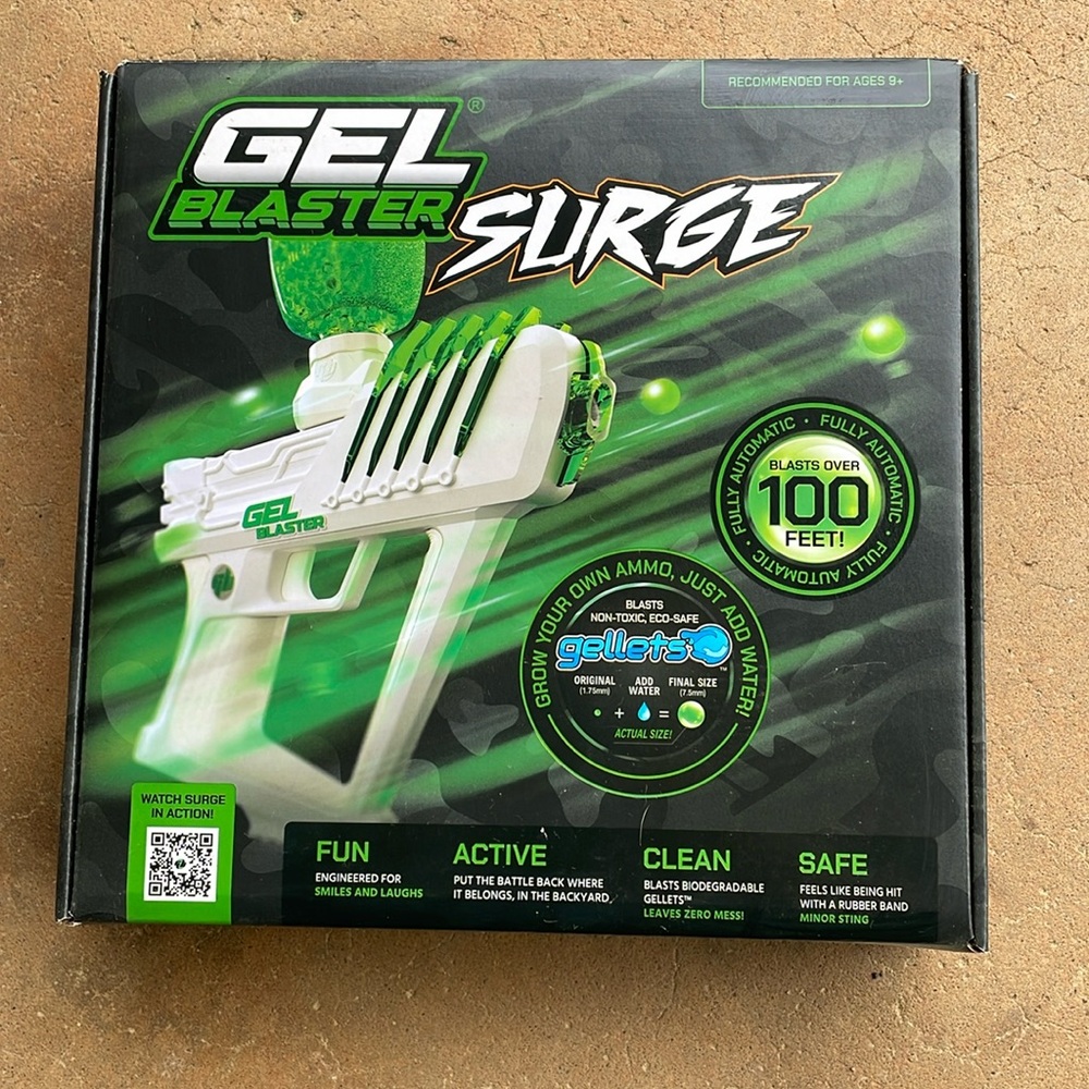 Gel Blaster Surge (GBS001) Includes 10,000 Gellets